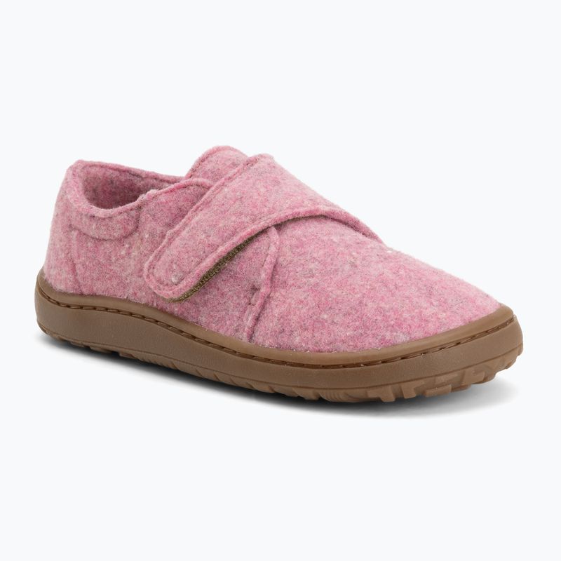 Vaikiški barefoot batai Froddo Barefoot Wooly pink