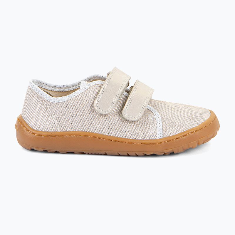Vaikiški barefoot batai Froddo Canvas gold shine