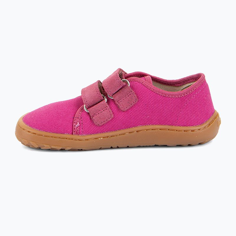 Vaikiški barefoot batai Froddo Canvas fuchsia 3