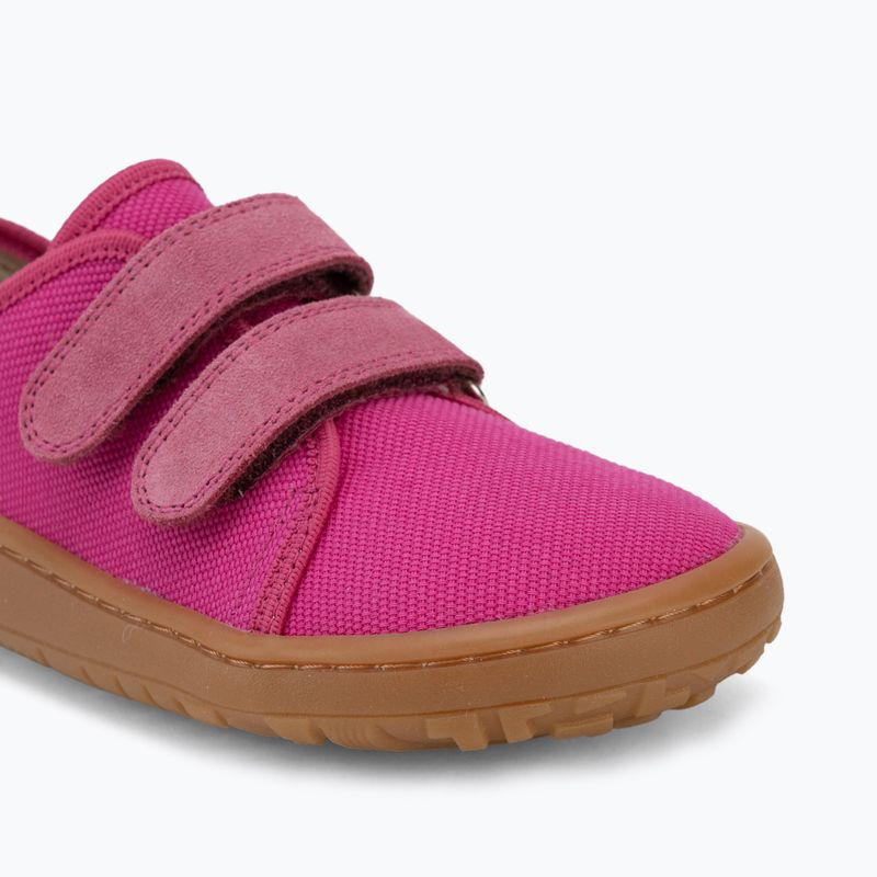 Vaikiški barefoot batai Froddo Canvas fuchsia 7