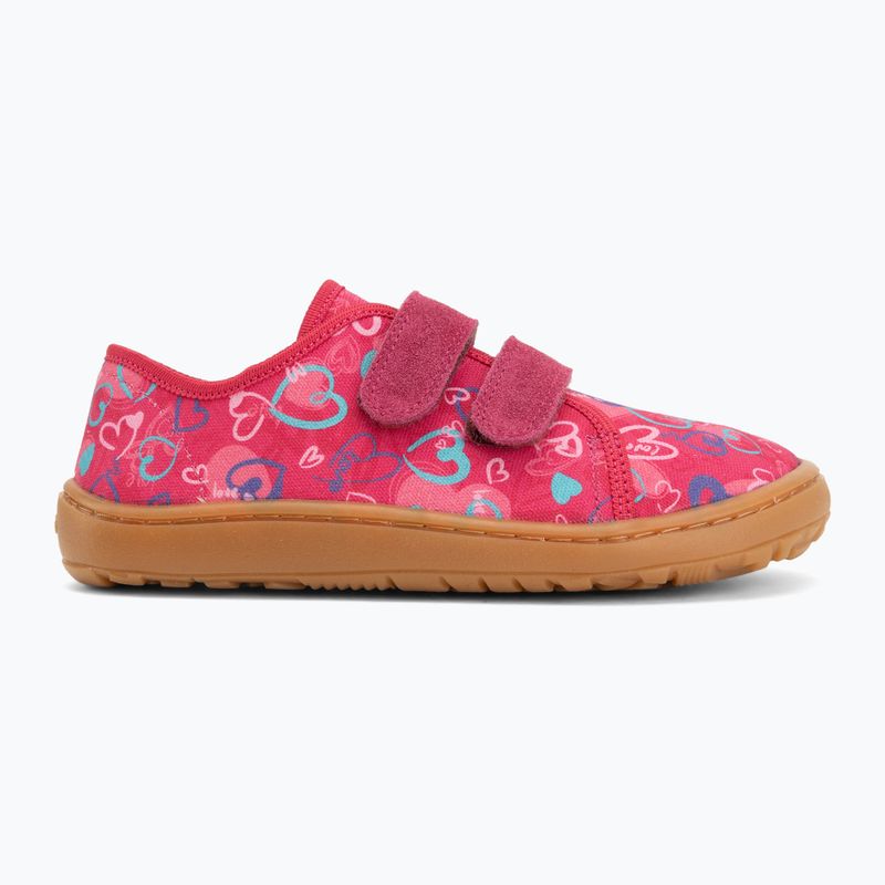 Vaikiški barefoot batai Froddo Barefoot Canvas fuxia+ 2