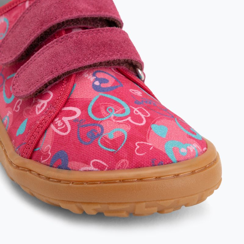 Vaikiški barefoot batai Froddo Barefoot Canvas fuxia+ 7