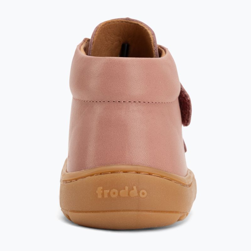 Vaikiški barefoot batai Froddo Barefoot First Step dark pink 6