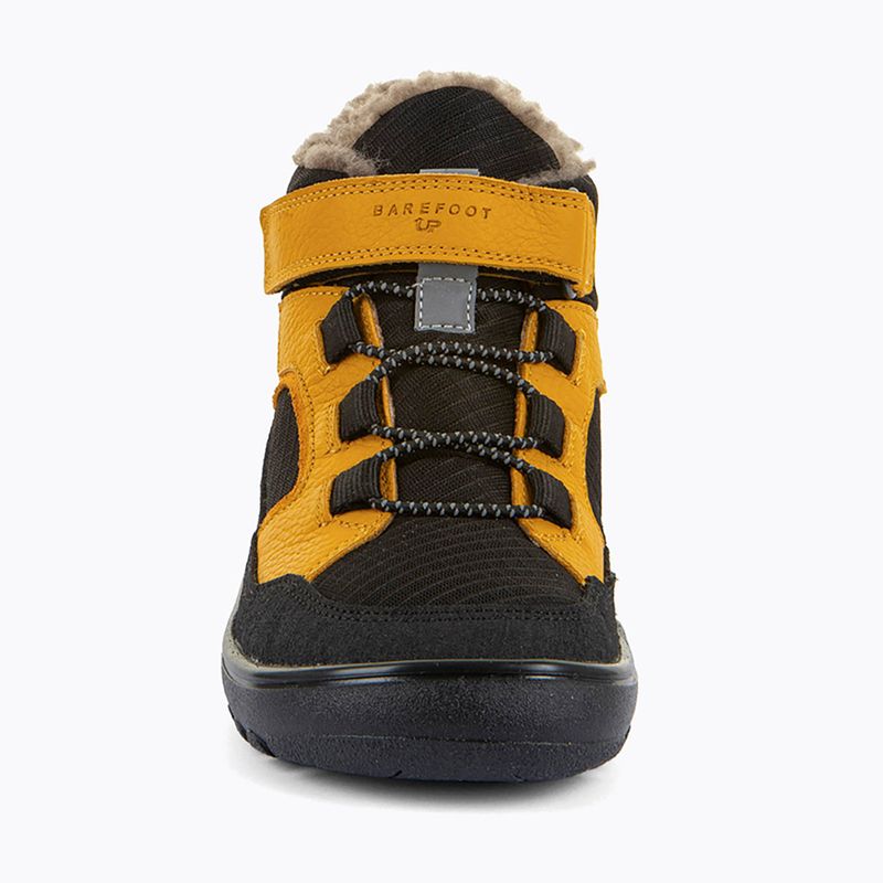 Vaikiški barefoot sniego batai Froddo Barefoot Up Path Tex black/yellow 4