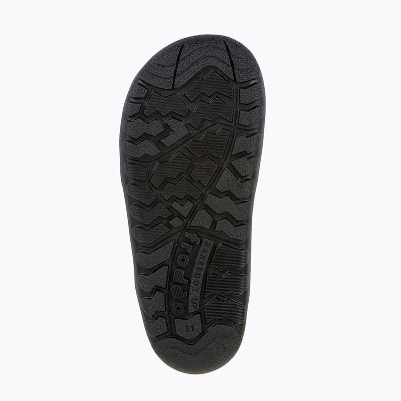Vaikiški barefoot sniego batai Froddo Barefoot Up Path Tex black/yellow 6