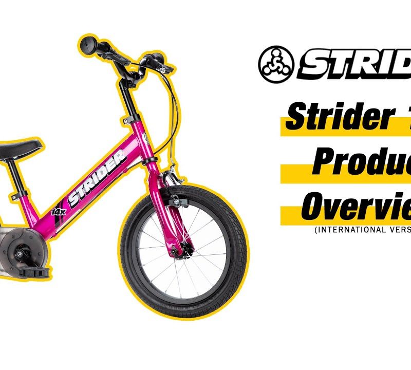 Strider 14x Sport rožinės spalvos SK-SB1-IN-PK krosinis dviratis 8