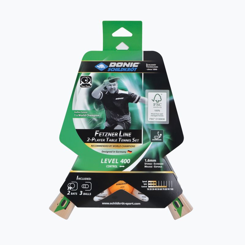 Stalo teniso rinkinys Donic-Schildkröt Fetzner Line 400 FSC 2