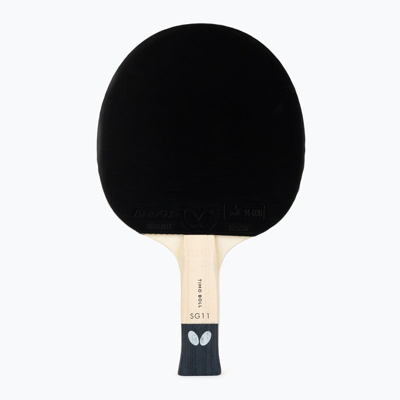 Drugelio formos stalo teniso raketė Timo Boll SG11 5