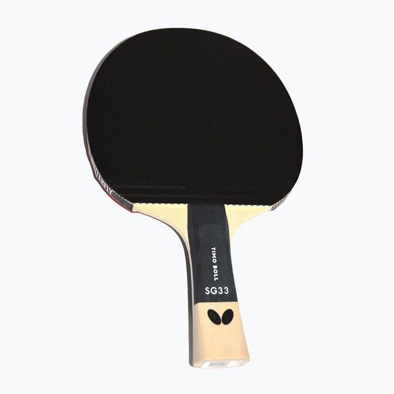 Drugelio formos stalo teniso raketė Timo Boll SG33 9