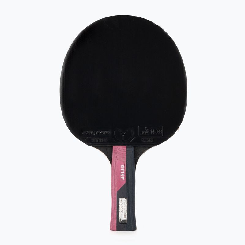 Drugelio formos stalo teniso raketė Timo Boll Ruby 5