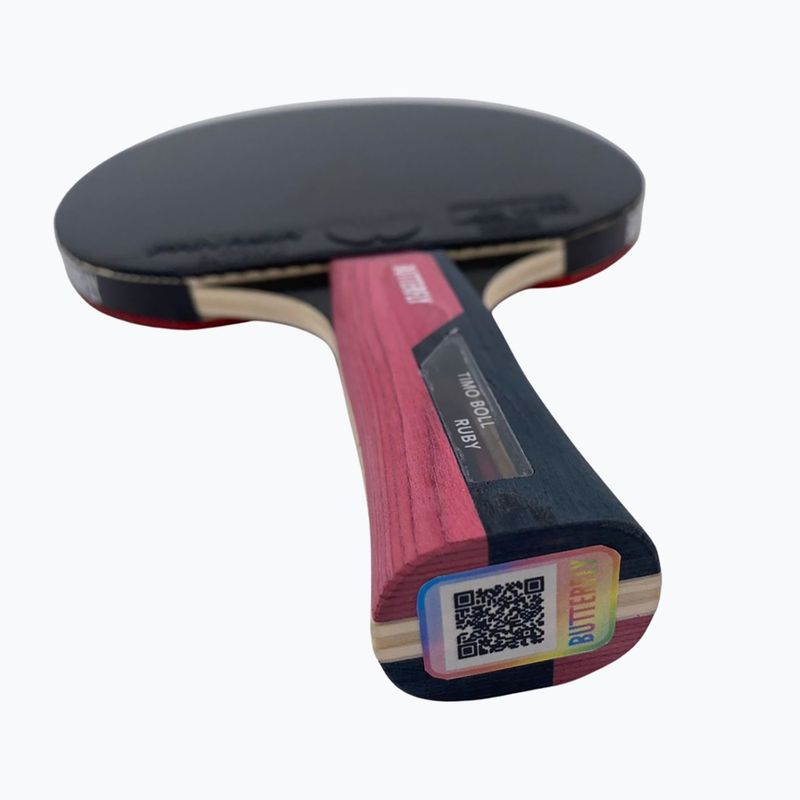 Drugelio formos stalo teniso raketė Timo Boll Ruby 10