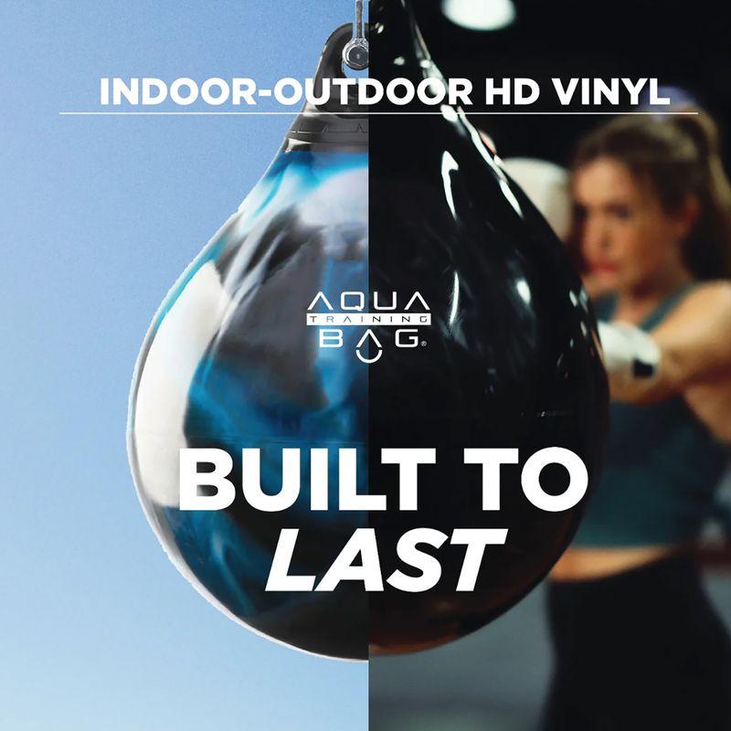 Bokso kriaušė Aqua Training Bag Energy Punching Bag 15" black/silver 5