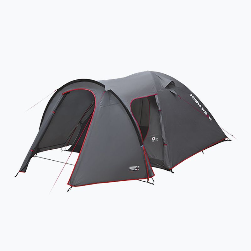 High Peak 4 asmenų kempingo palapinė Kira grey 10217