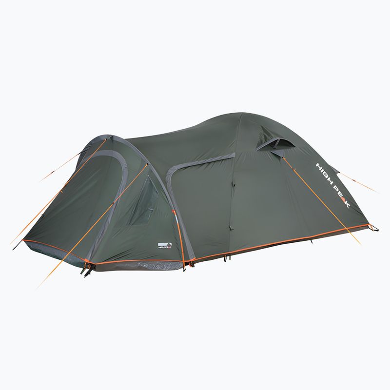 Keturvietė kempingo palapinė High Peak Kira 4.1 deep forest 2