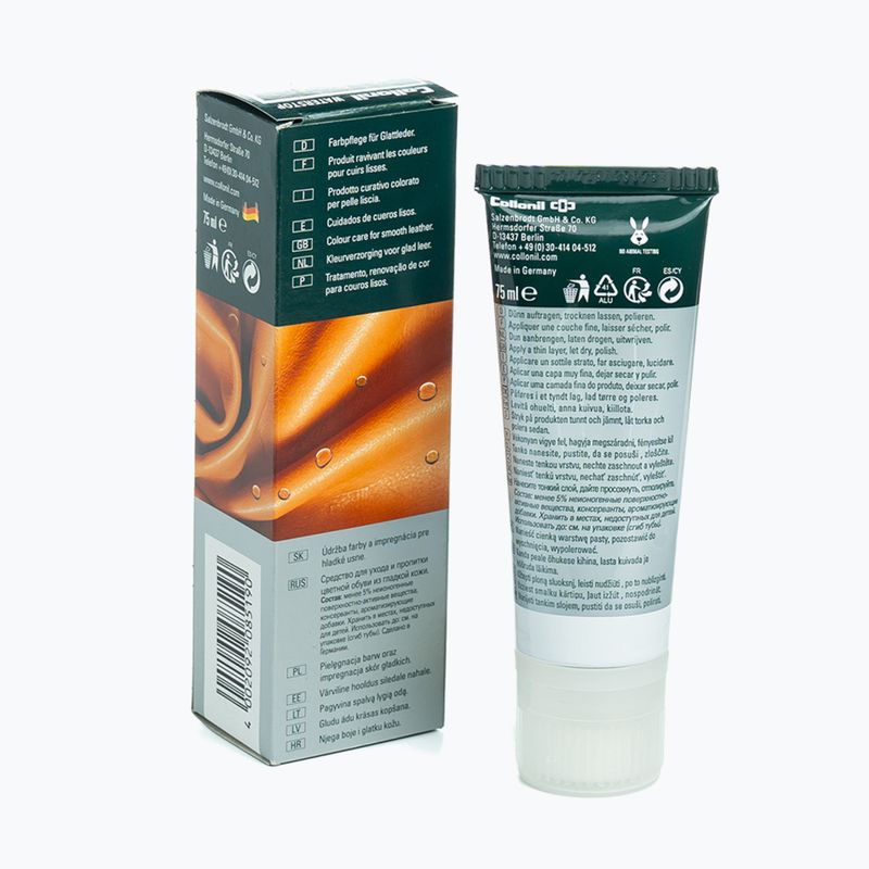 Pasta batų priežiūrai Collonil Waterstop 75ml cognac 2