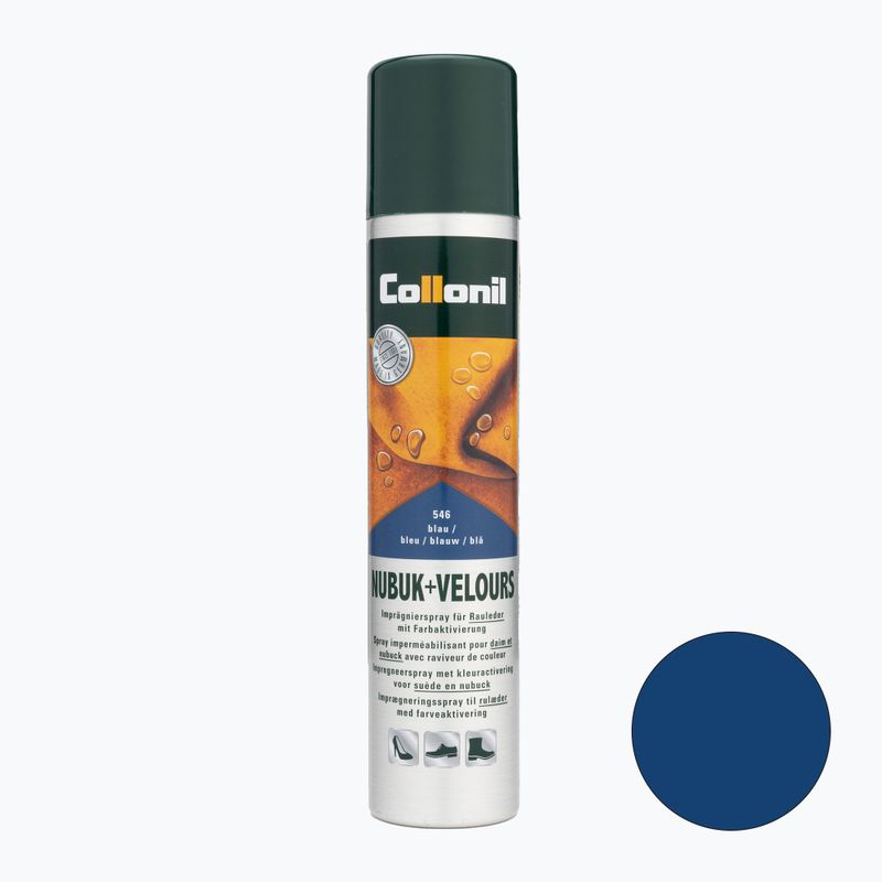 Batų impregnantas Collonil Velours Nubuk mėlynas 200ml