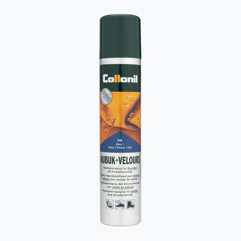 Batų impregnantas Collonil Velours Nubuk mėlynas 200ml 2