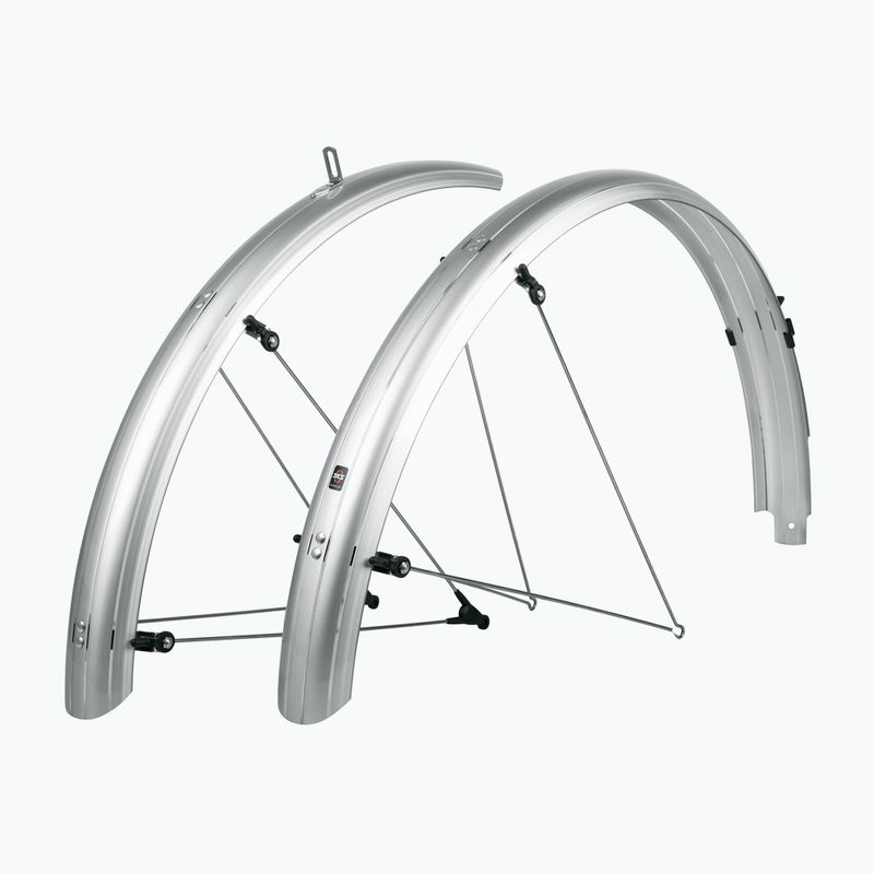 Dviračių purvasaugiai SKS Bluemels Basic set 28" / 35 mm silver