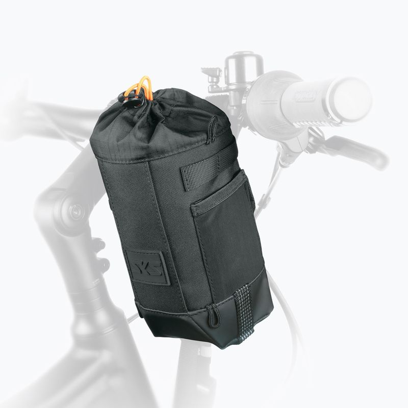 "SKS Urban Steambag" 1,25 l dviračių krepšys ant vairo, juodas 5