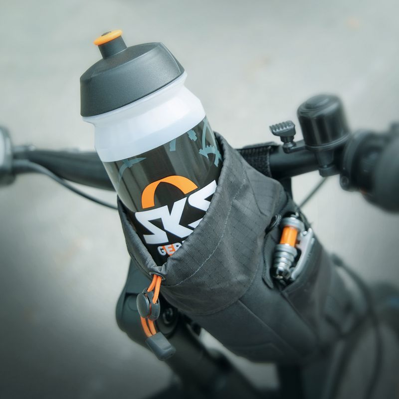 "SKS Urban Steambag" 1,25 l dviračių krepšys ant vairo, juodas 6