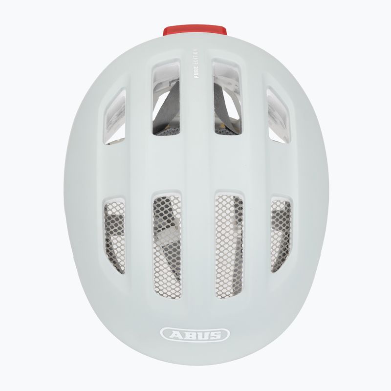 Vaikiškas dviračio šalmas ABUS Smiley 3.0 ACE LED pure mint 6