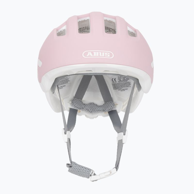 Vaikiškas dviračio šalmas ABUS Smiley 3.0 ACE LED pure rose 2