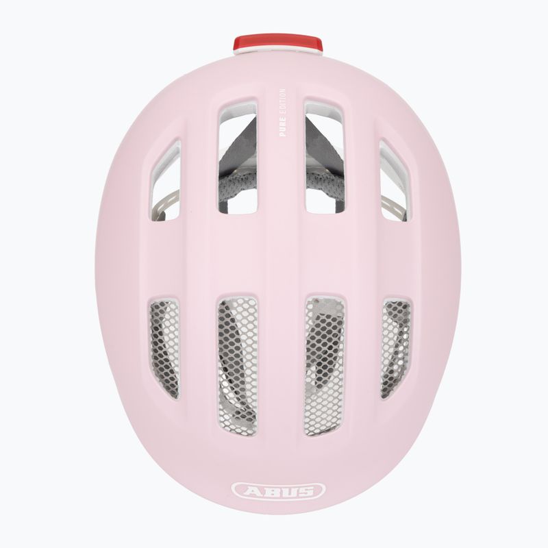 Vaikiškas dviračio šalmas ABUS Smiley 3.0 ACE LED pure rose 6