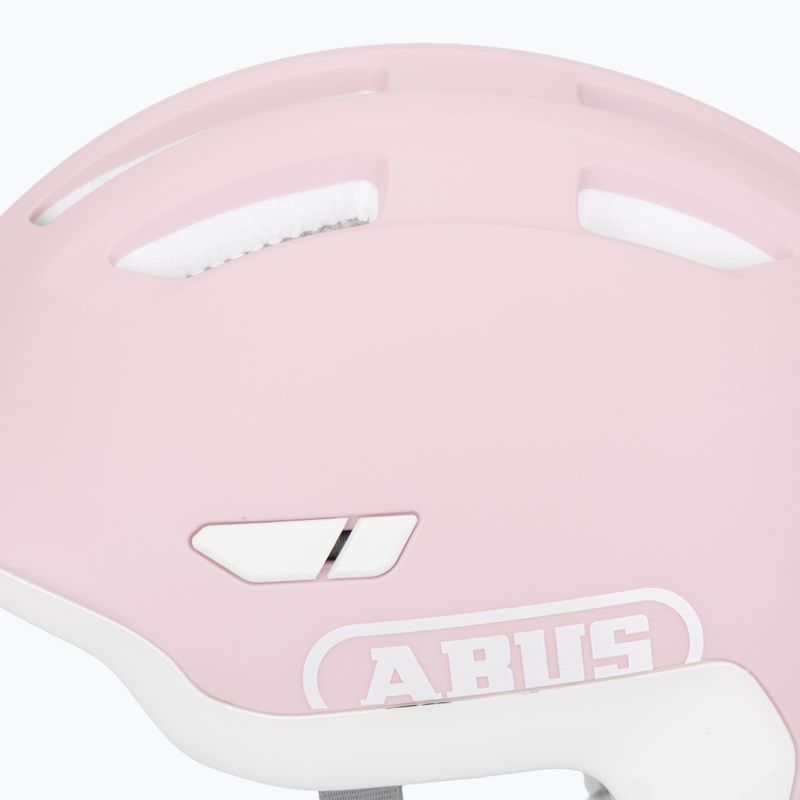 Vaikiškas dviračio šalmas ABUS Smiley 3.0 ACE LED pure rose 7