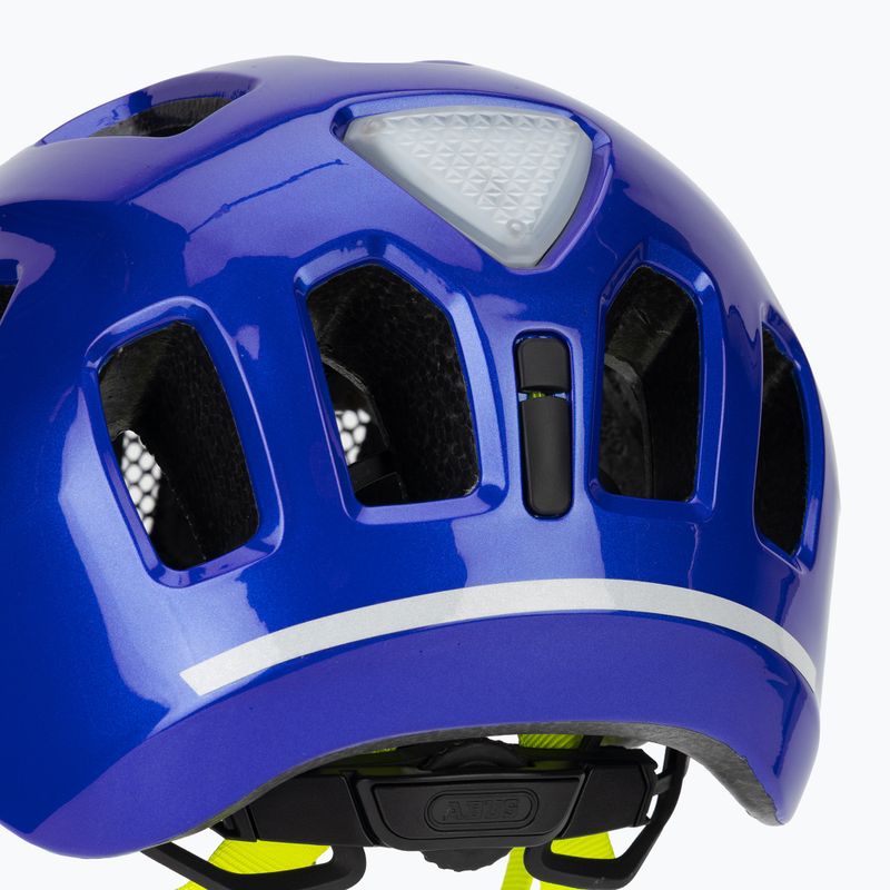 Vaikiškas dviračio šalmas ABUS Youn-I 2.0 sparkling blue 7