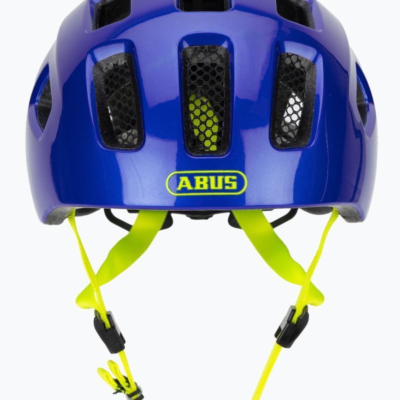 Vaikiškas dviračio šalmas ABUS Youn-I 2.0 sparkling blue 9