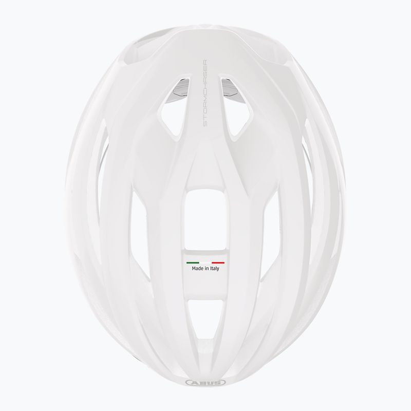 Dviračio šalmas ABUS StormChaser Ace pure white 6