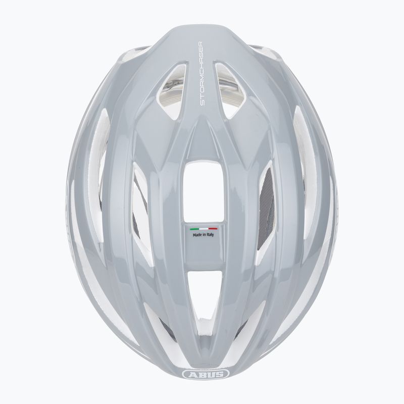 Dviračio šalmas ABUS StormChaser Ace pure grey 6