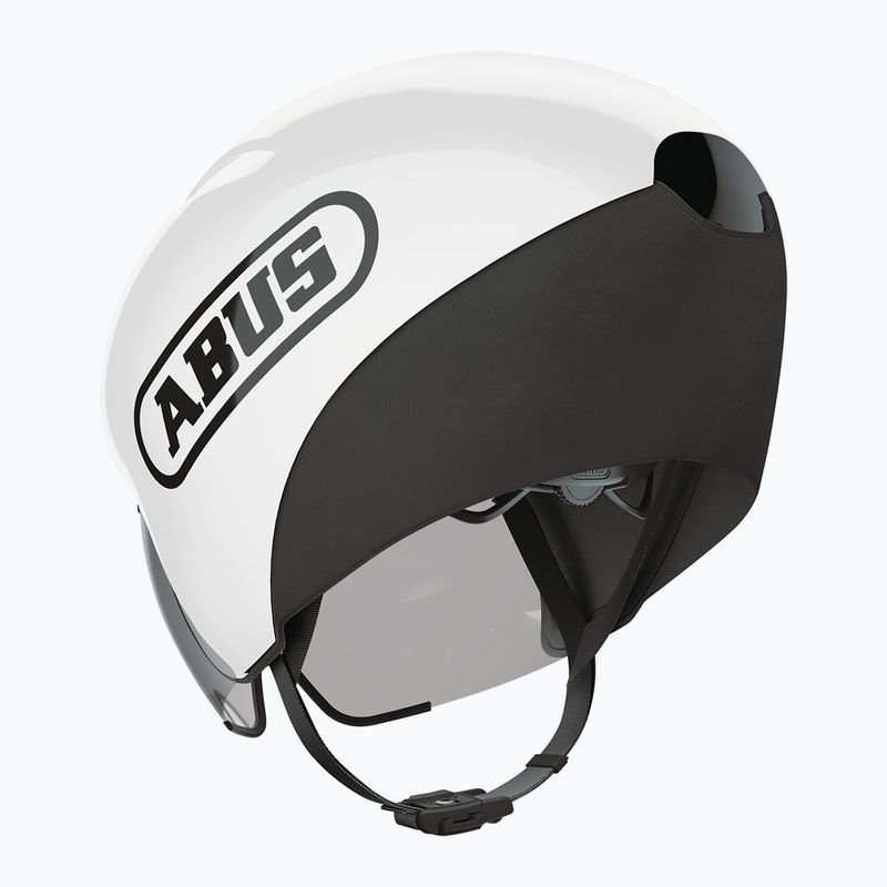 Dviračio šalmas ABUS Gamechanger TT 1.1 shiny white 2