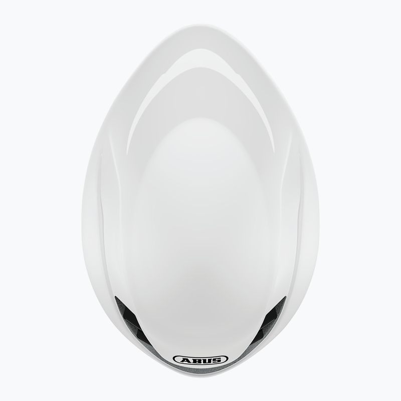 Dviračio šalmas ABUS Gamechanger TT 1.1 shiny white 6
