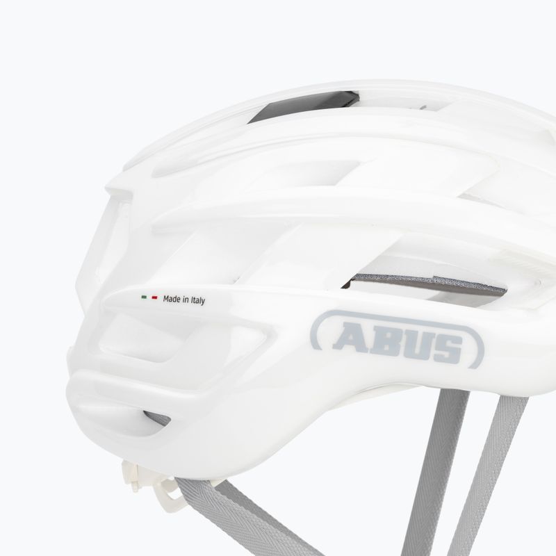 Dviračio šalmas ABUS Airbreaker 2.0 pure white 7