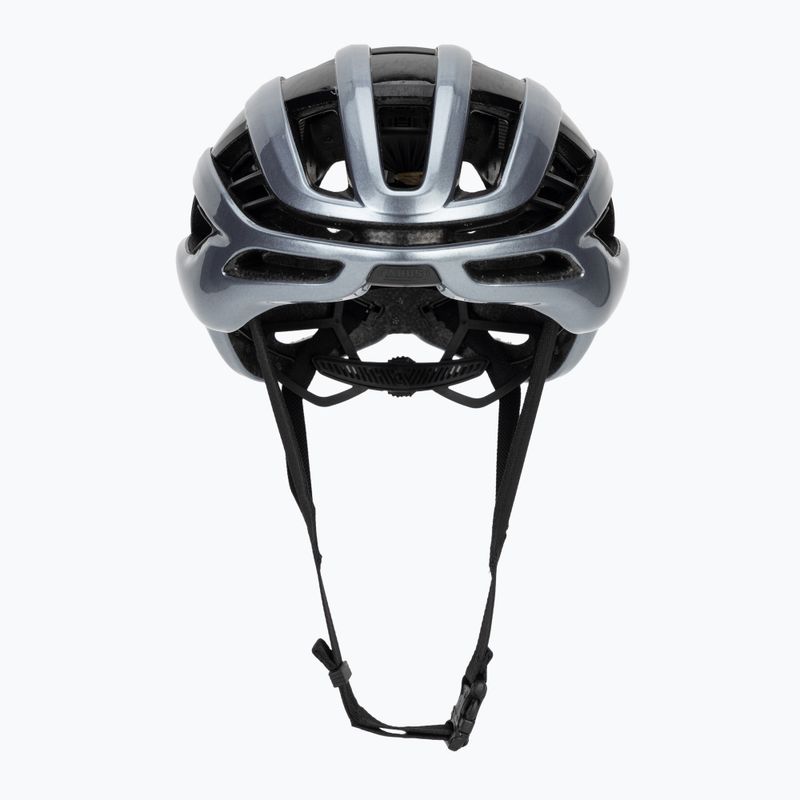 Dviračio šalmas ABUS Airbreaker 2.0 graphite silver 2