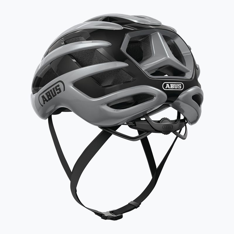 Dviračio šalmas ABUS Airbreaker 2.0 graphite silver 3