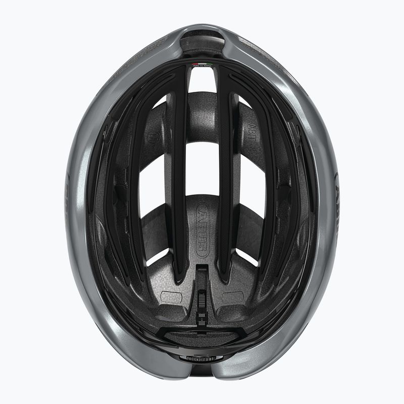 Dviračio šalmas ABUS Airbreaker 2.0 graphite silver 6