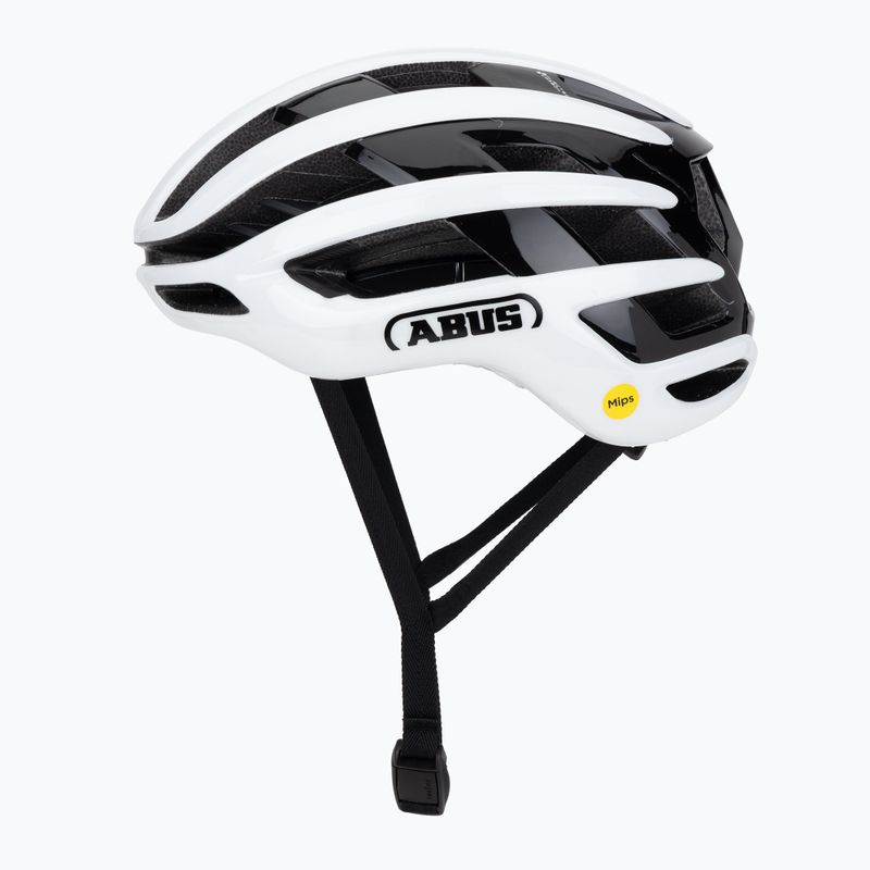 Dviračio šalmas ABUS Airbreaker 2.0 Mips shiny white 3
