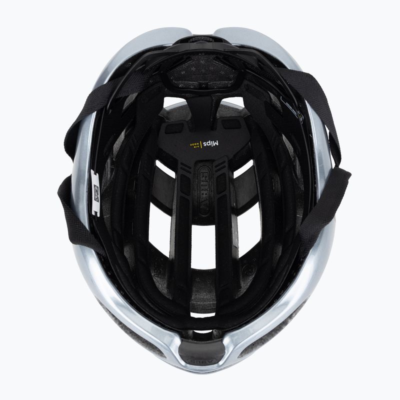 Dviračio šalmas ABUS Airbreaker 2.0 Mips graphite silver 5