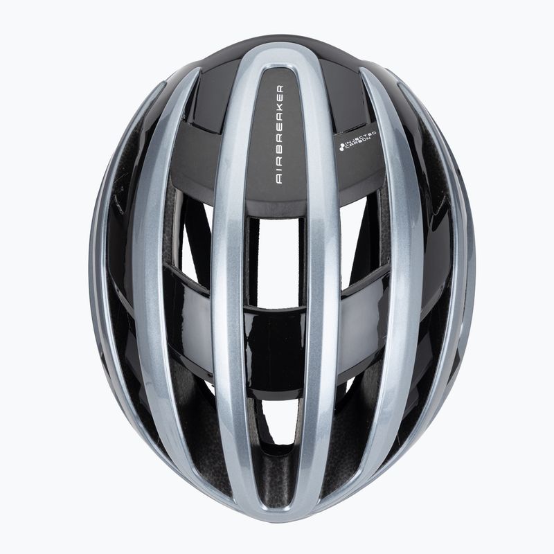 Dviračio šalmas ABUS Airbreaker 2.0 Mips graphite silver 6