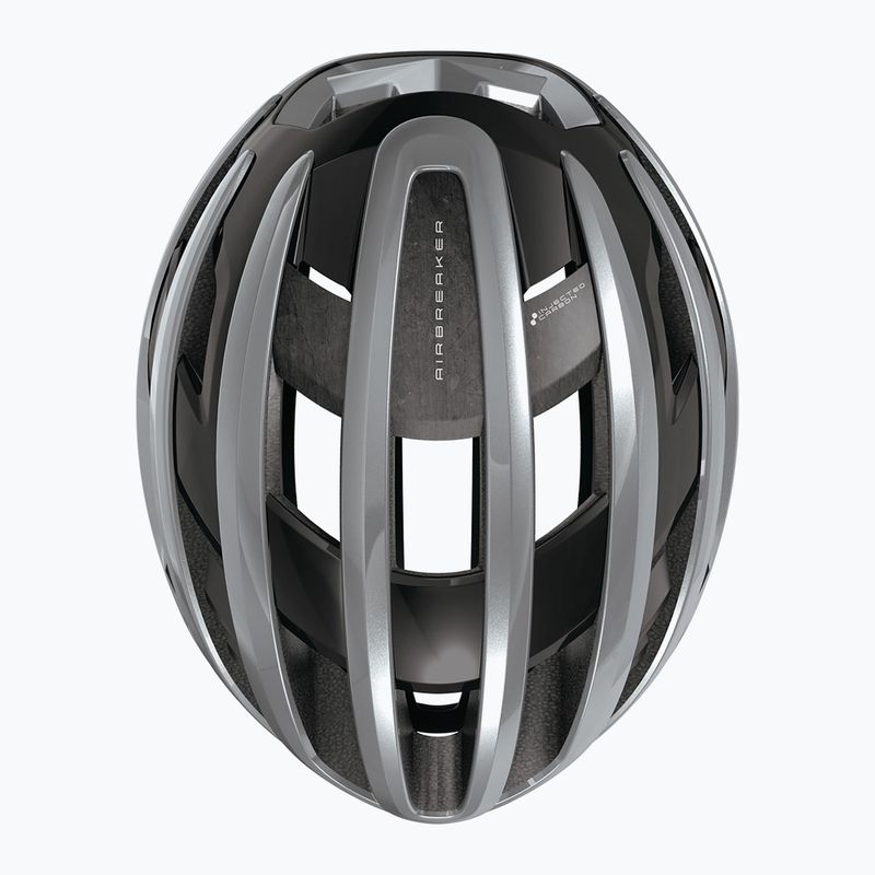 Dviračio šalmas ABUS Airbreaker 2.0 Mips graphite silver 7