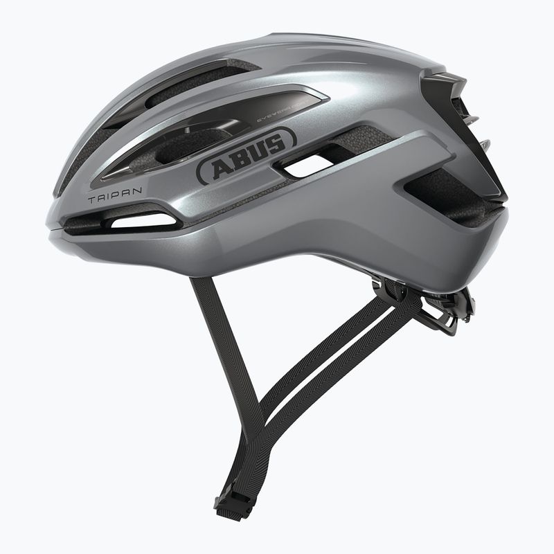 Dviračio šalmas ABUS Taipan graphite silver 2