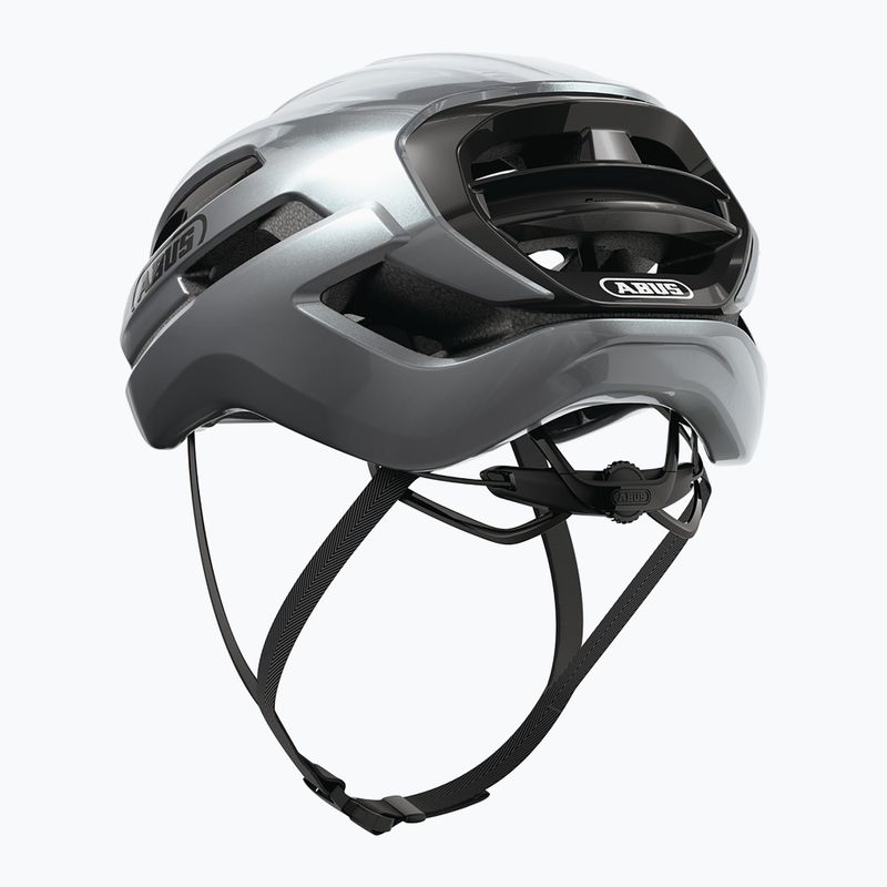 Dviračio šalmas ABUS Taipan graphite silver 3