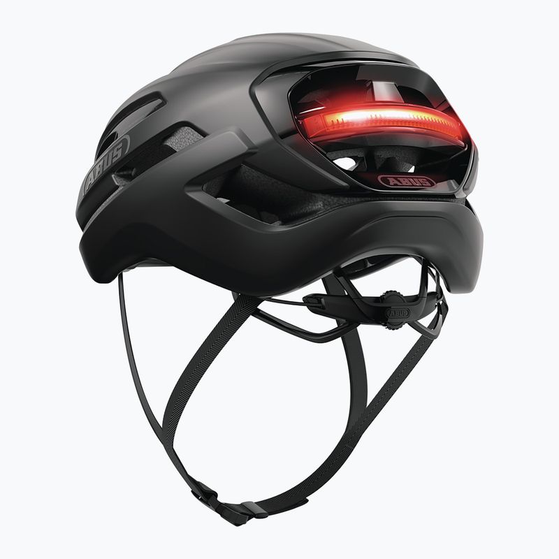 Dviračio šalmas ABUS Taipan LED velcet black 3