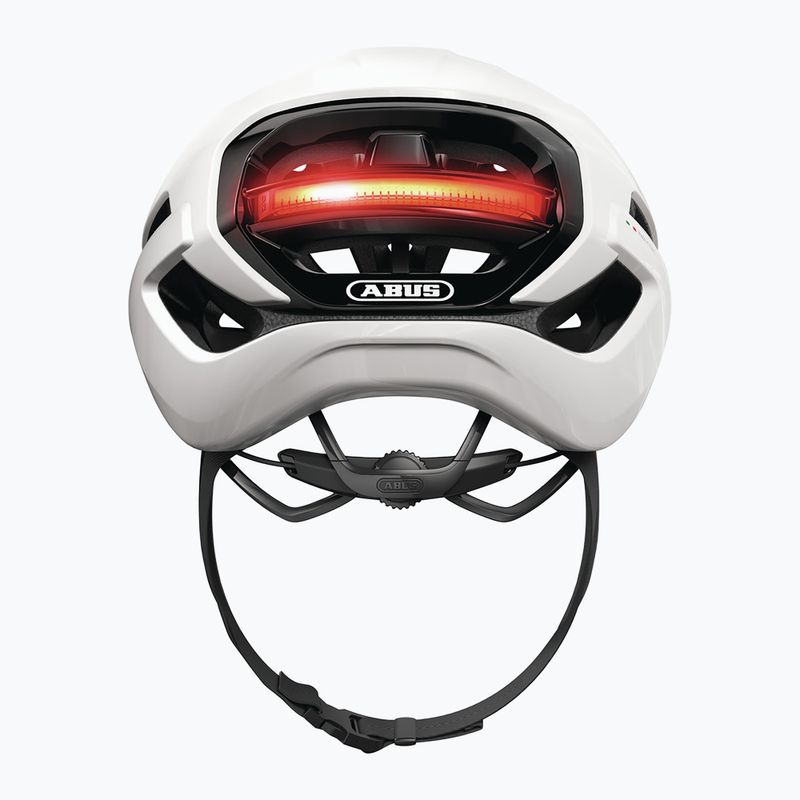 Dviračio šalmas ABUS Taipan LED shiny white 5