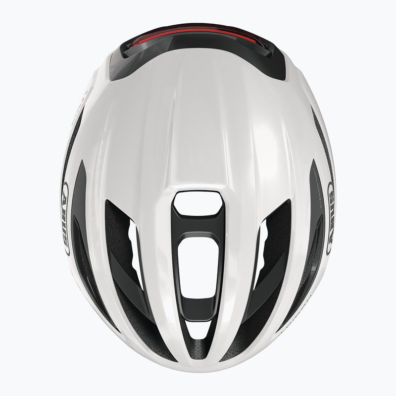Dviračio šalmas ABUS Taipan LED shiny white 6