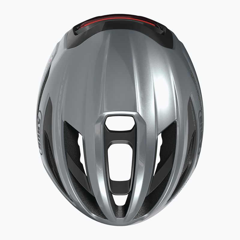 Dviračio šalmas ABUS Taipan LED graphite silver 6