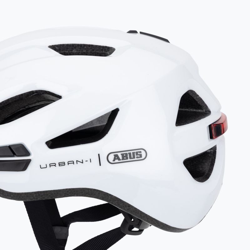 Dviračio šalmas ABUS Urban-I 4.0 shiny white 7