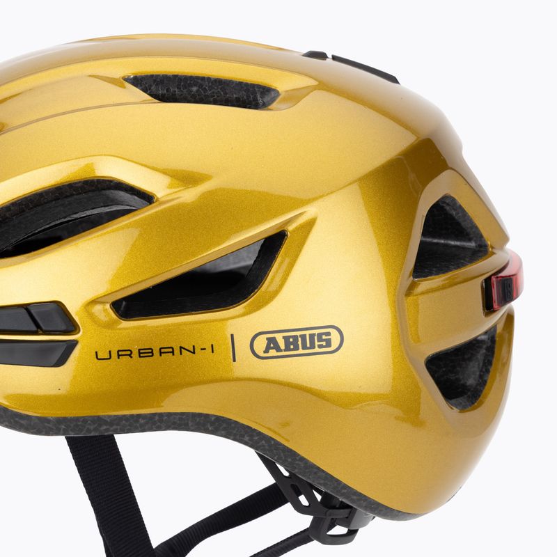 Dviračio šalmas ABUS Urban-I 4.0 honey yellow 7